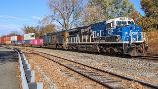 CSX 3194 leads CSX I168 through CP 5 [upl. by Sibella589]