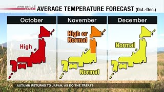 What to expect for Japans fall winter weatherーNHK WORLDJAPAN NEWS [upl. by Brandy]