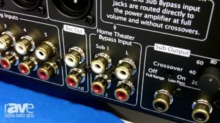 CEDIA 2015 Parasound Talks P5 Preamplifier and A 21 Power Amplifier [upl. by Pol351]