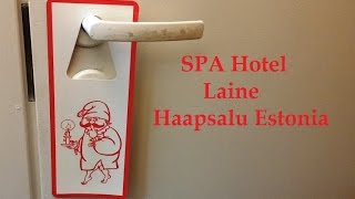 SPA Hotel Laine  Haapsalu Estonia overview video inside [upl. by Tterej382]