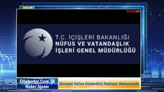 Bireysel Nüfus Hizmetleri Noktası Nüfusmatik [upl. by Zilevi]