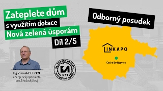 Příprava odborného posudku na zateplení  Nová zelená úsporám [upl. by Ecnaiva]