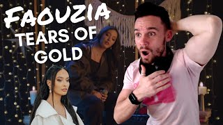 REACTING TO Faouzia  Tears of Gold Stripped [upl. by Skinner]