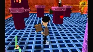 Lets Play Mr Beans Wacky World  Wii  Ep5  Robo Cats [upl. by Allis]