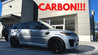 2022 Range Rover Sport SVR Carbon Edition MORE CARBON FIBER [upl. by Christopher]