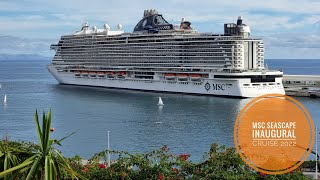 MSC Seascape Inaugural Cruise Ship Tour 2022 to NYC [upl. by Oram]