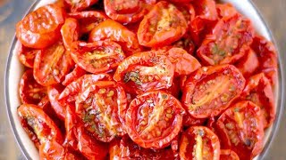 Tomate deshidratado al horno Tomates secos [upl. by Allemac]