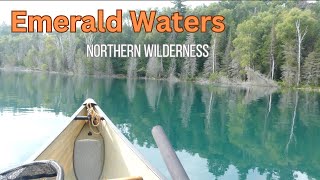 CRYSTAL CLEAR North Ontario Emerald Waters canoetrip bassfishing getoutside canoetripping [upl. by Ariaz399]