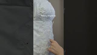 Lets hand sew some lace appliques [upl. by Meridith]