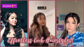 Effortless Look Hairstyles  TikTok Compilation 2020 [upl. by Ghiselin]