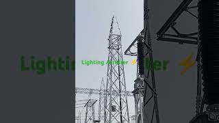 LA Testing  Lighting ⚡ Arrester  Electrical Equipment  Sefty equipment  220 KV substation [upl. by Ahterod24]