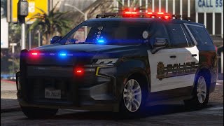 2021 K9 Police Chevrolet Tahoe Showcase  made by TrooperCorentin [upl. by Anerda]