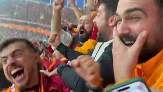 Galatasaray 30 Fenerbahçe — Nicolo Zaniolo 79’  Gol Tribün Çekimi  HD [upl. by Kattie]