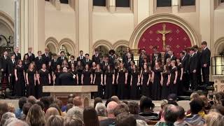 Ankeny HS Concert Choir  St Ambrose Cathedral Festival Concert 2024 [upl. by Rhyner]