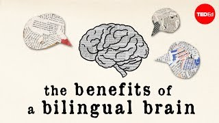 The benefits of a bilingual brain  Mia Nacamulli [upl. by Kerin]