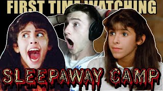 SLEEPAWAY CAMP May Have the Most DISTURBING Ending of All Time… First Time WatchingReaction [upl. by Enelaj]