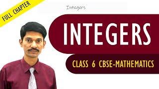 Integers full chapter  Mathematics  Class 6  CBSE Syllabus [upl. by Nialb78]