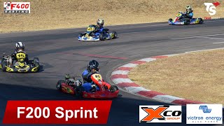 F200 Sprint at Zwartkops Kart Circuit [upl. by Adner]