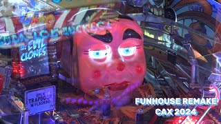 Funhouse Remake by Pedretti Pinball  CAX 2024 [upl. by Larcher151]