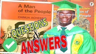 A man of the people  questions and answers Chinua Achebe [upl. by Ayekin]