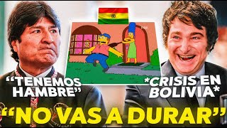 🚨 Milei CERRÓ LA FRONTERA CON BOLIVIA y Evo Morales LO AMENAZÓ CON UN GOLPE 😱 [upl. by Gnoix]