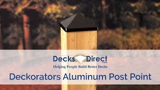 Aluminum Post Point by Deckorators [upl. by Wellesley]