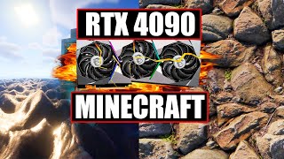 LA RTX 4090 NO PUEDE CON MINECRAFT REALISTA [upl. by Lladnew803]