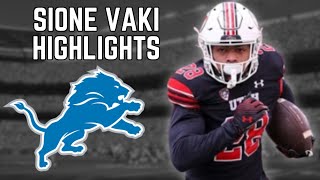 Sione Vaki Highlights  Welcome to the Lions 🔥 [upl. by Herzel53]