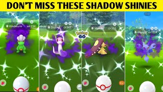 DONT MISS THESE SHADOW SHINIES IN HINDI POKEMON GO VIDEO BY POKEMON KA GURU G 2O  POKEMON GO [upl. by Anits]