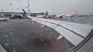 SAS Airbus A320 Taking Of Stockholm Arlanda Airport [upl. by Hetty]