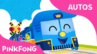 Tren  Autos  PINKFONG Canciones Infantiles [upl. by Yuu]