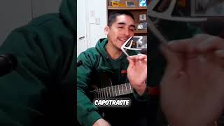 CAPO CAPOTRASTE CEJUELA CAPODASTRO COMO USAR CORRECTAMENTE  clasesdeguitarra tutorial capo [upl. by Jaehne]