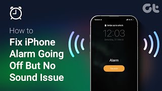 How to Fix iPhone Alarm Going Off But No Sound Issue  iPhone Alarm Not Working Properly [upl. by Cornelia]