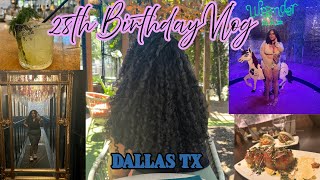 Dallas 2024  28th Birthday  Vacation Vlog [upl. by Rebak]