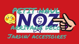 PETIT HAUL NOZ ET PARTIE 1 DECOACCESSOIRES JARDIN 10 Mars 2018 [upl. by Attennek]