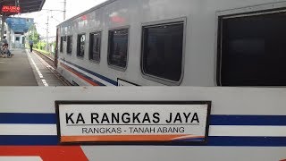 TRIP REPORT Naik Rangkas Jaya Terakhir  Rangkasbitung ke Tanah Abang [upl. by Barnett512]