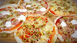 PIZZA bez mesenja testa za 10 MINUTA [upl. by Vera]