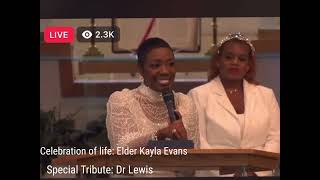 Kayle Evans home going celebration 73124 [upl. by Assele759]