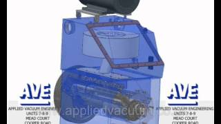 AVE Stokes 412 How to assemble a Stokes 412 Vacuum Pump [upl. by Atiram]