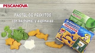 Pastel de Peskitos con espinacas y bechamelRecetas [upl. by Vogeley784]