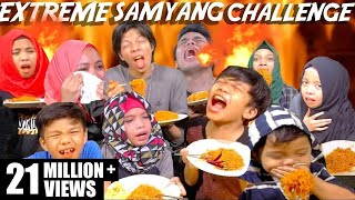 KALAH SAMPE NANGIS  EXTREME SAMYANG CHALLENGE HALAL TERRUSUH  Gen Halilintar [upl. by Duhl]