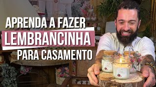 APRENDA A FAZER LEMBRACINHA PARA CASAMENTO [upl. by Navets]