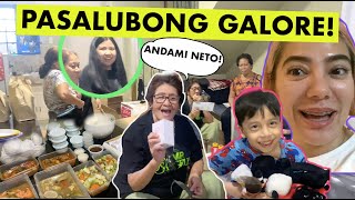 MAY DUMATING NA BALIKBAYAN SINO SYA ANDAMING PASALUBONG AT BALIKBAYAN BOX HAUL  Nina Rayos [upl. by Barbe]