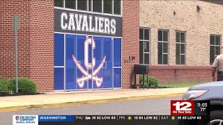 Fights involving multiple students lockdown high school [upl. by Akirej505]