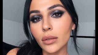 NYE MAKEUP TUTORIAL SMOKEY EYE MAKEUP  Teni Panosian [upl. by Monjan895]