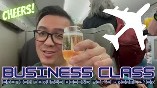 British Airways Business Class on Boeing 7879 Dreamliner [upl. by Paulita]