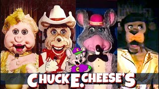 Top 10 Extinct Chuck E Cheese Animatronic Characters amp History [upl. by Calondra]