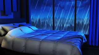 Sleep Sounds Rain No Thunder 🌧️ Rainstorm White Noise 10 Hours [upl. by Nabru]