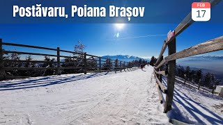 Ski Poiana Brasov  17 Feb 2024  Coborare Partii Kanzel Sulinar [upl. by Xenophon412]