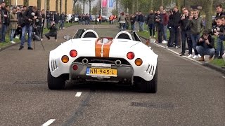 Spyker C8 Spyder SWB  Exhaust Sounds [upl. by Anma]